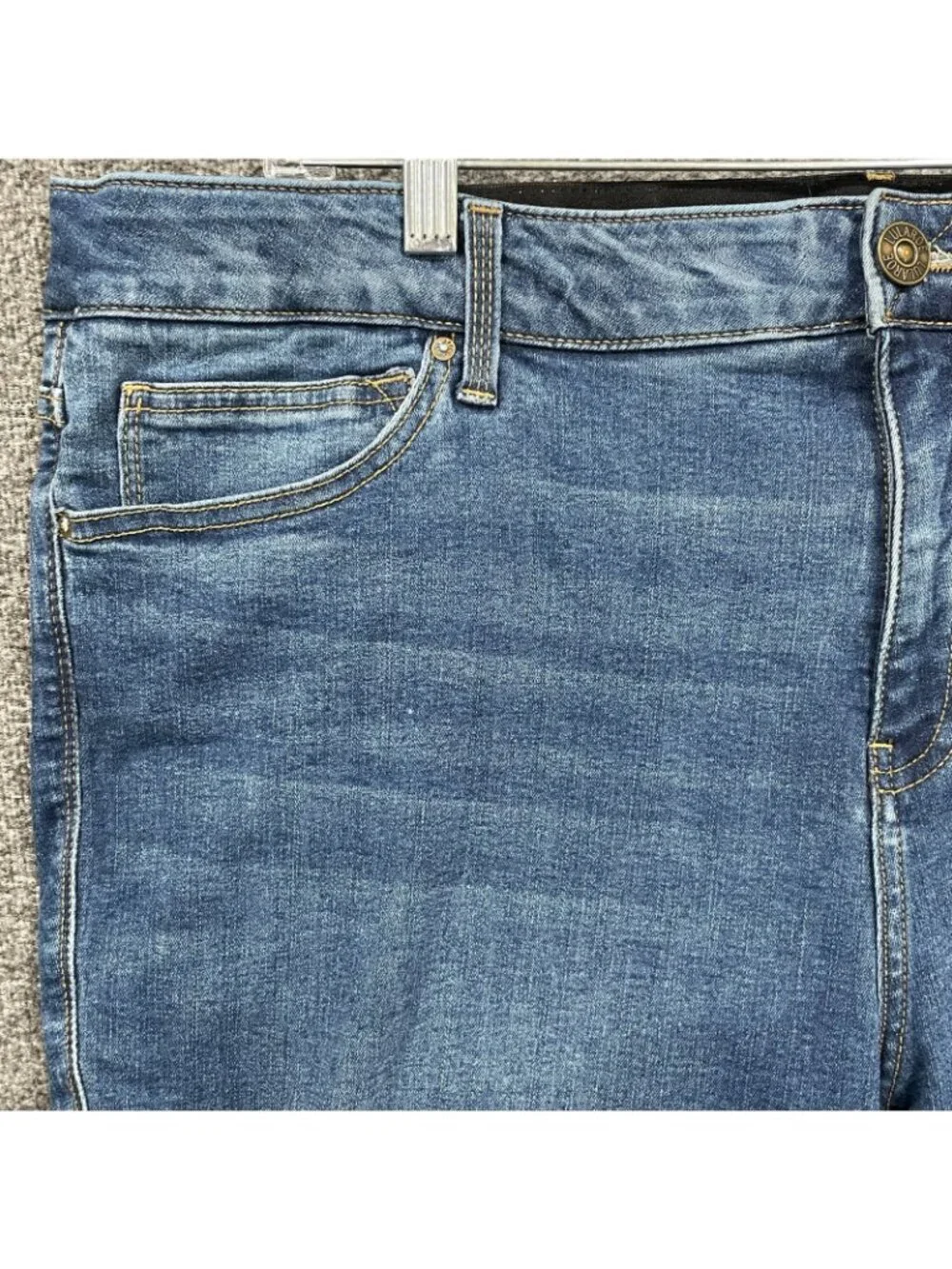 Lularoe Denim Skinny Jeans Womens 40 High Rise Magic Waistband Slimming Blue